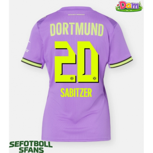 Borussia Dortmund Marcel Sabitzer #20 Tredje Tröja Kvinnor 2026-27 Kortärmad